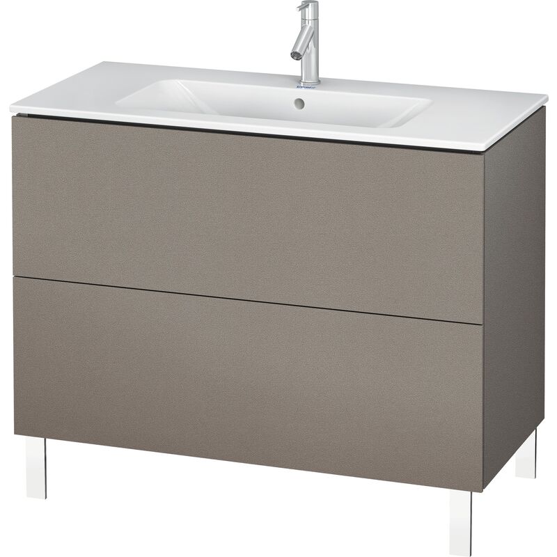 

Duravit L-Cube Vanity unit vertical, anchura 1020mm, profundidad 481mm, 2 extraíbles, adecuado para mí por Starck Artículo 233610, color: Terra Mate