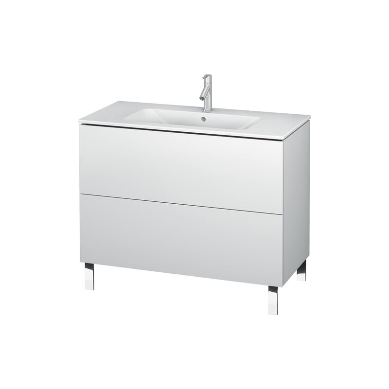 

Duravit L-Cube Vanity unit vertical, anchura 1020mm, profundidad 481mm, 2 extraíbles, adecuado para mí por Starck Artículo 233610, color: Blanco Mate