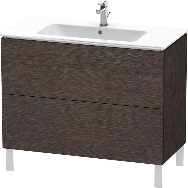 

Duravit L-Cube Vanity unit vertical, anchura 1020mm, profundidad 481mm, 2 extraíbles, adecuado para mí por Starck Artículo 233610, color: roble