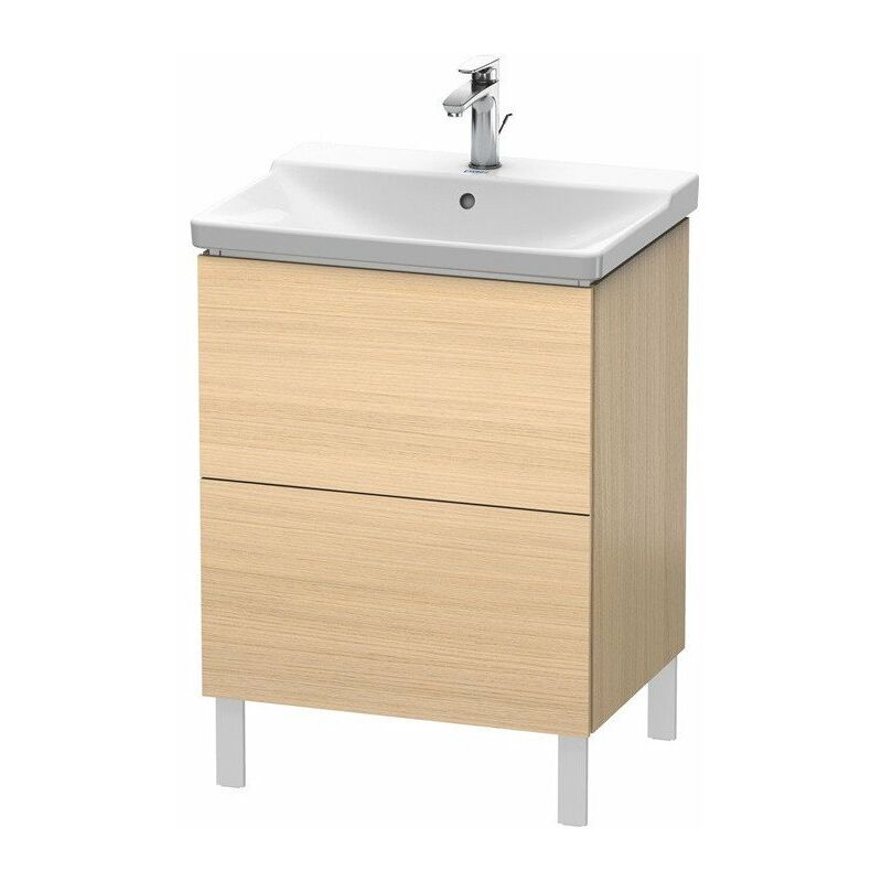

Duravit - Mueble bajo lavabo L-CUBE 620x481x709mm roble mediterráneo