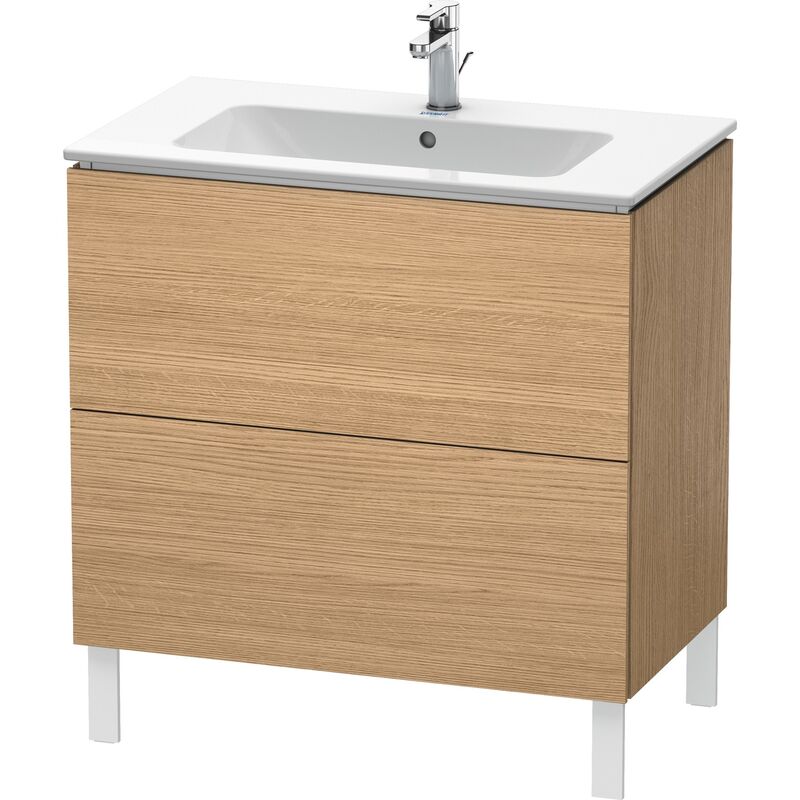 

Duravit L-Cube Vanity unit vertical, anchura 820mm, profundidad 481mm, 2 extraíbles, adecuado para mí por Starck artículo 233683, color: Decoración