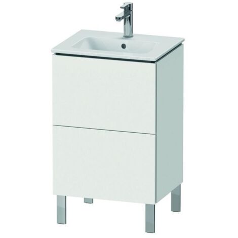 Duravit L-Cube Waschtischunterbau stehend Compact, 2 Auszüge,