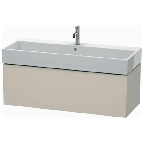 Duravit L-Cube Waschtischunterbau wandhängend, 1 Auszug, 118,4 x