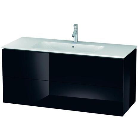 Duravit L-Cube Waschtischunterbau wandhängend, 2 Schubkästen,