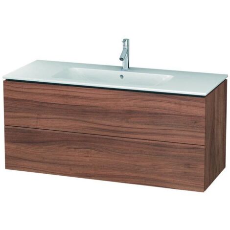 Duravit L-Cube Waschtischunterbau wandhängend, 2 Schubkästen,