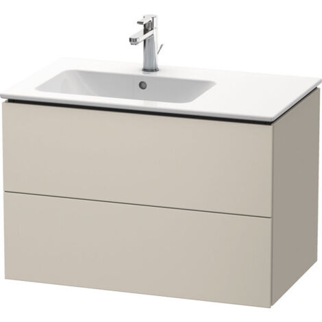 Duravit L-Cube Waschtischunterbau wandhängend 82,0 x 48,1 cm, 2