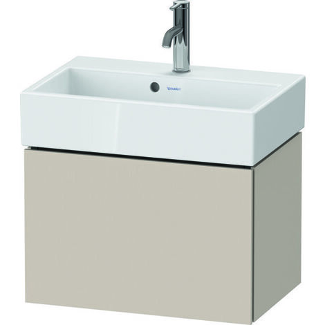 Duravit L-Cube Waschtischunterbau wandhängend Compact, 1 Auszug,