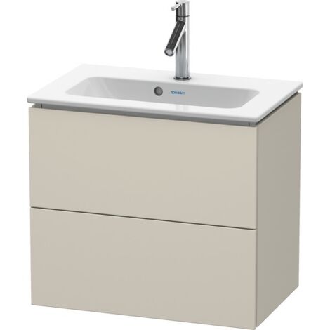 Duravit L-Cube Waschtischunterbau wandhängend Compact, 2
