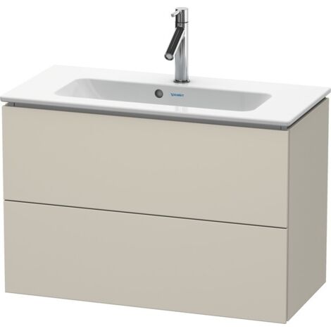 Duravit L-Cube Waschtischunterbau wandhängend Compact, 2