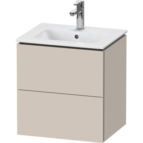 Duravit L-Cube Waschtischunterbau wandhängend Compact, 2