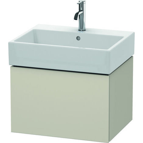 Duravit L-Cube Waschtischunterbau wandhängend,1 Auszug, 58,4 x