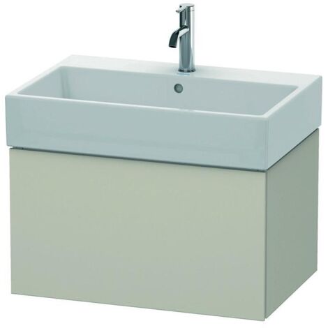 Duravit L-Cube Waschtischunterbau wandhängend,1 Auszug, 68,4 x