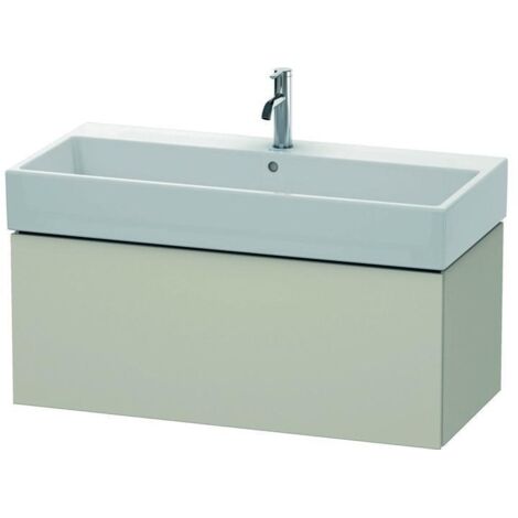 Duravit L-Cube Waschtischunterbau wandhängend,1 Auszug, 98,4 x