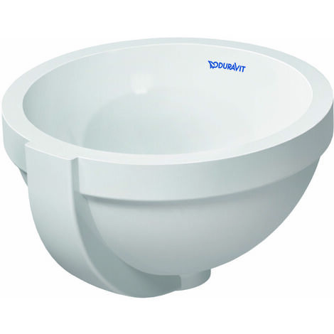 Duravit lavabo à encastrer Architec 27cm, installation par le bas, Coloris: Blanc - 0319270000