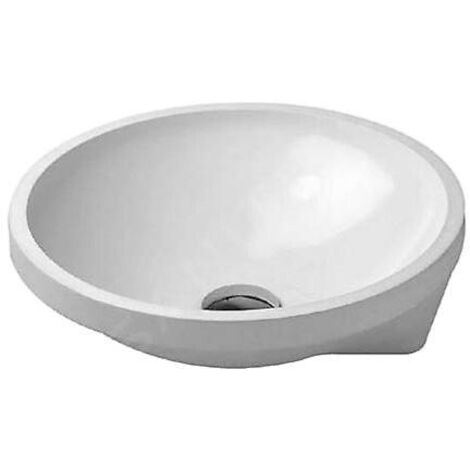Duravit lavabo à encastrer Architec 40cm, sans trop-plein, sans