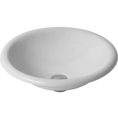 Duravit lavabo à encastrer Architec 45cm, encastré par le haut,