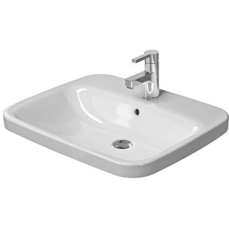 Duravit lavabo encastré DuraStyle 61,5cm, encastré par le dessus,