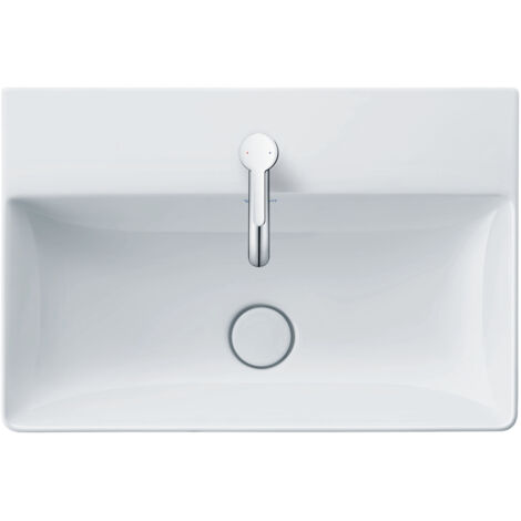 Duravit Lavabo para muebles DuraSquare Compact, 60x40cm, 1