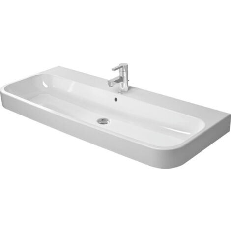 Duravit lavabo pour meuble Happy D.2 231812, aiguisé, 120cm avec