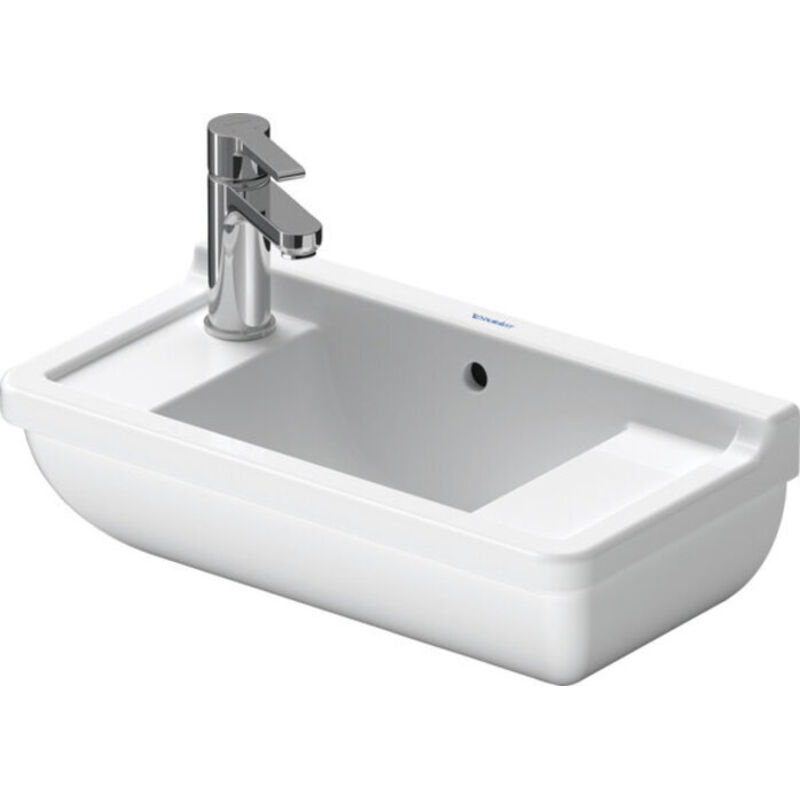 Duravit - Starck 3 lave-mains, 500x260mm, avec trop-plein, 2 trous