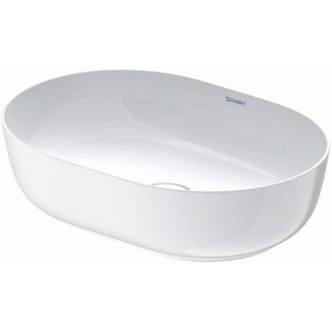 Duravit Luv - Aufsatzwaschbecken 500x350, ohne Überlauf, weiß 0379500000