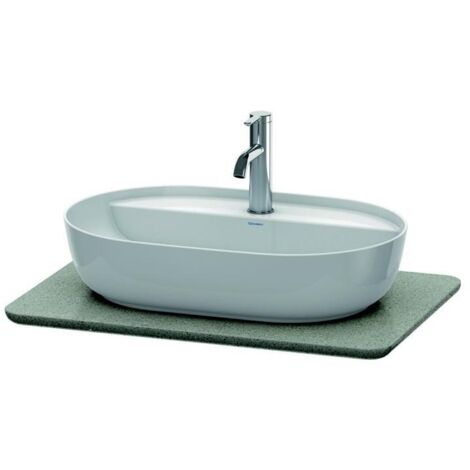 Duravit Luv Quarzsteinkonsole LU9465, Breite 688mm, rechteckig,