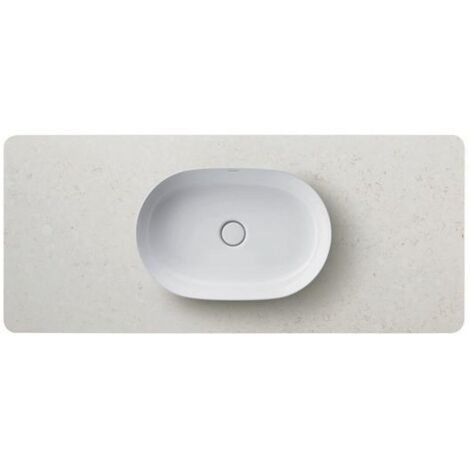 Duravit Luv Quarzsteinkonsole LU9466, Breite 1388mm, passend zu