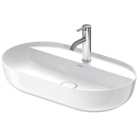 Duravit Luv - Vasque, 70x40 cm, sans trop-plein, avec trou pour robinetterie, blanc 0380700000