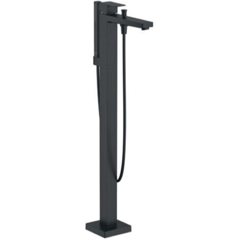 Duravit Manhattan - Badewannenarmatur, Bodenmontage, schwarz matt MH5250000046