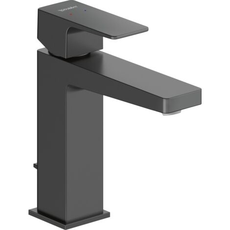 Duravit Manhattan - Mitigeur de lavabo avec bonde, noir mat MH1020001046