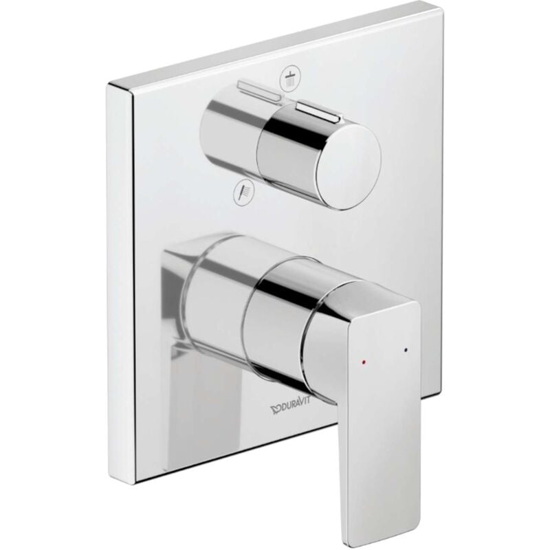 Duravit - Manhattan - Mitigeur encastré, 2 sorties, chrome MH4210012010
