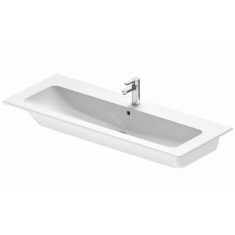 Duravit ME by Starck - Lavabo 1230x490 mm, 1 trou pour robinet, blanc mat 2361123200