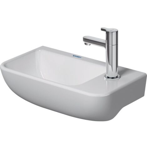 Duravit ME by Starck Lave-mains, trou de robinet à droite, sans