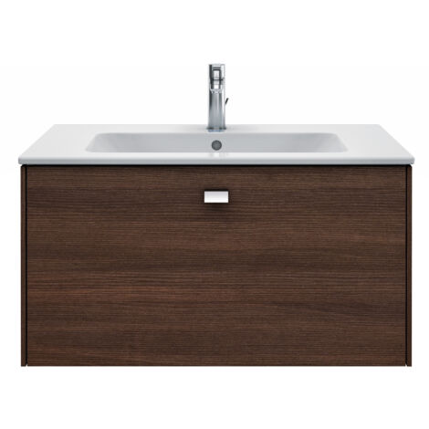 Duravit ME by Starck - Meuble-lavabo 830x490 mm, avec 1 trou pour robinetterie, blanc mat 2336833200