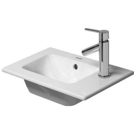 Duravit ME by Starck Meubles lave-mains, 1 trou de coulée, avec