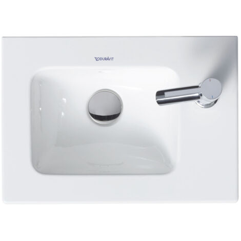 Duravit ME by Starck Möbelhandwaschbecken, 1 Hahnloch, mit