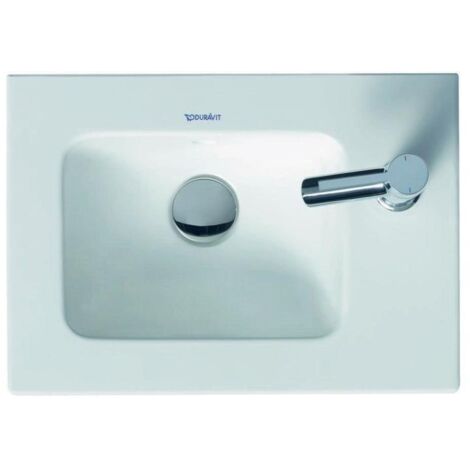 Duravit ME by Starck Möbelhandwaschbecken, 1 Hahnloch, mit