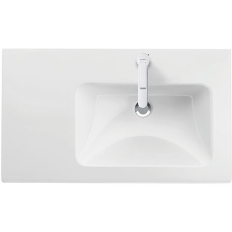 Duravit ME by Starck Möbelwaschtisch 83 cm, 1 Hahnloch, mit