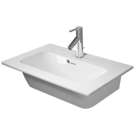 Duravit ME by Starck Möbelwaschtisch Compact 63x40cm, 1 Hahnloch,