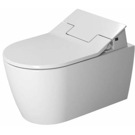 Duravit ME by Starck - Sedile bidet elettronico SensoWash Slim con vaso, Rimless, SoftClose, bianco alpino 631000002004300