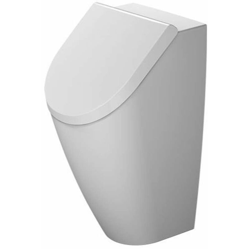 Duravit ME by Starck - Urinoir, alimentation en arrière, Rimless, WonderGliss, blanc 28123000001