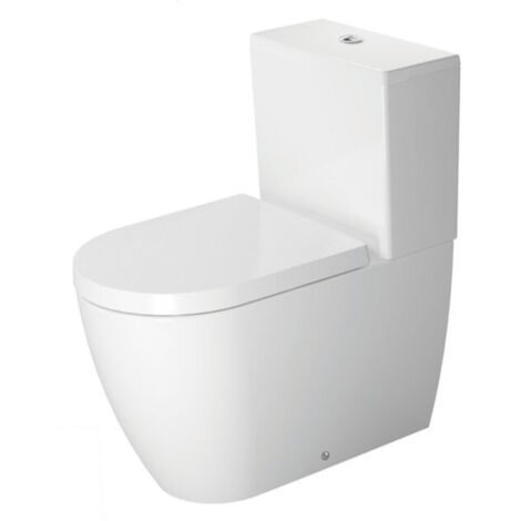 Duravit ME by Starck - Vaso WC combinato, scarico Vario, con WonderGliss, bianco alpino 21700900001