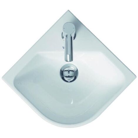 Duravit ME by Starck Waschtisch Eck-Handwaschtisch 430 mm,