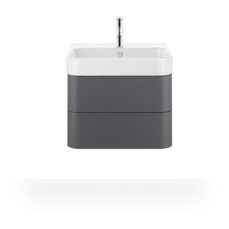 Duravit - Meuble lavabo Happy D.2 60cm avec trop-plein, avec table Duravit - Meuble lavabo Happy D.2 60cm avec trop-plein, avec table