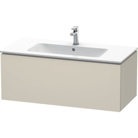 Duravit Meuble sous-lavabo L-Cube pour montage mural, largeur