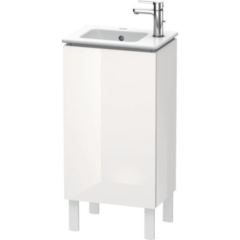 Duravit Meuble sous-lavabo L-Cube vertical, 1 porte, charnières à