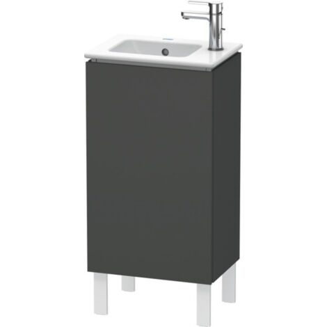 Duravit Meuble sous-lavabo L-Cube vertical, 1 porte, charnières à