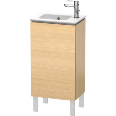 Duravit Meuble sous-lavabo L-Cube vertical, 1 porte, charnières à