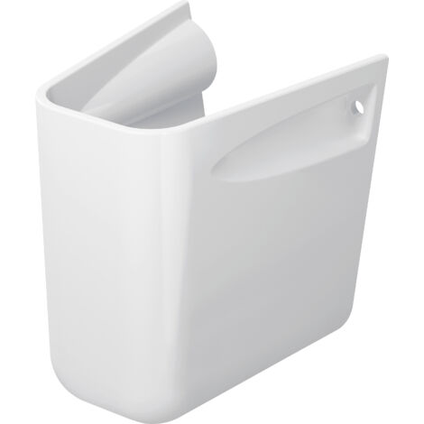 DURAVIT mezza colonna D-CODE bianco