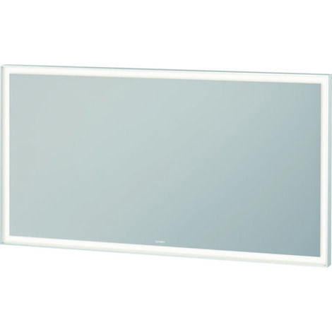 Duravit Miroir L-Cube avec éclairage, largeur 1300mm, avec module
